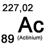Übersicht Actinium