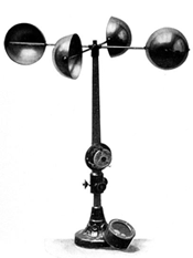 Anemometer zur Messung der Windgeschwindigkeit