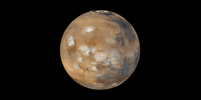 Der Mars aus dem All