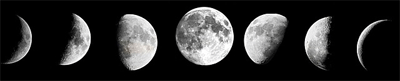 Der Mond - Treuer Begleiter der Erde