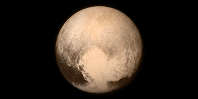 Pluto aus dem All