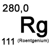 Übersicht Roentgenium