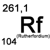 Übersicht Rutherfordium