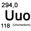 Übersicht Ununoctium