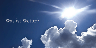 Das Wetter